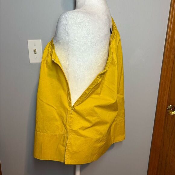 Ann Taylor saffron yellow one‎ shoulder top NEW size XS - Picture 3 of 10